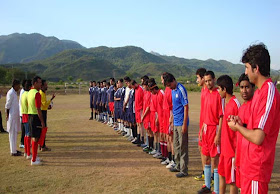 Picture of Football teams of Quaid-e-Azam University Islamabad