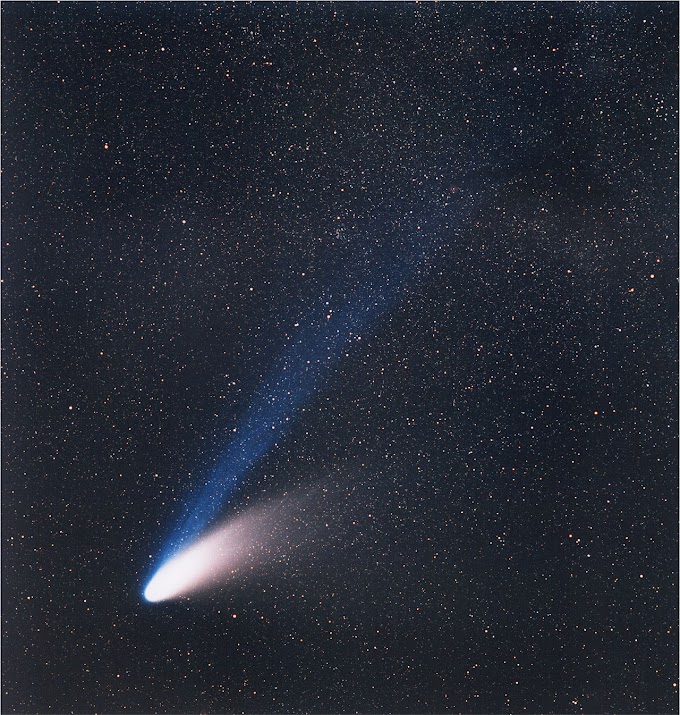 Fotografia do Cometa Hale-Bopp