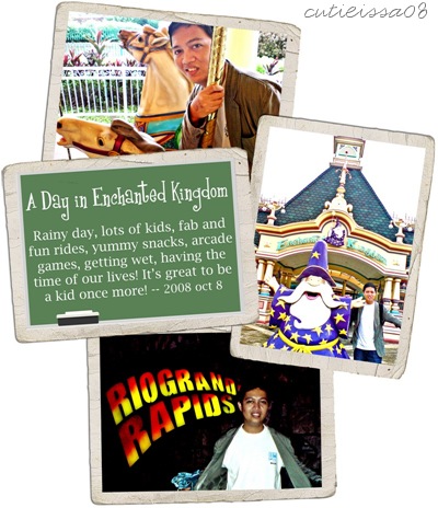 labsie enjoying enchanted kingdom