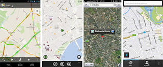 Google Maps pada smartphone