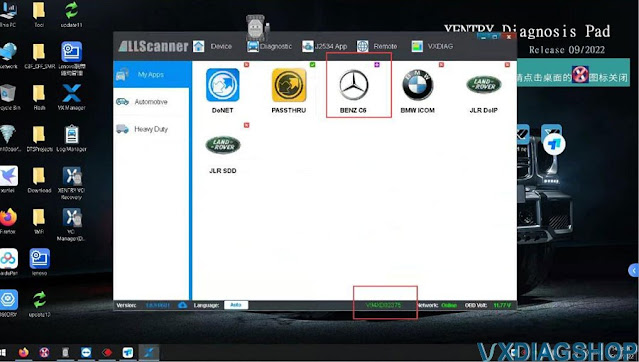 VXDIAG Xentry 2022.09 Won't Connect Any Car Solution 3