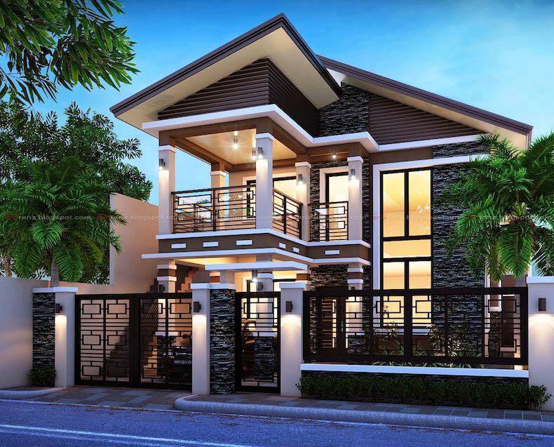  2  STOREY  MODERN HOUSE  DESIGNS  IN THE PHILIPPINES  Bahay OFW