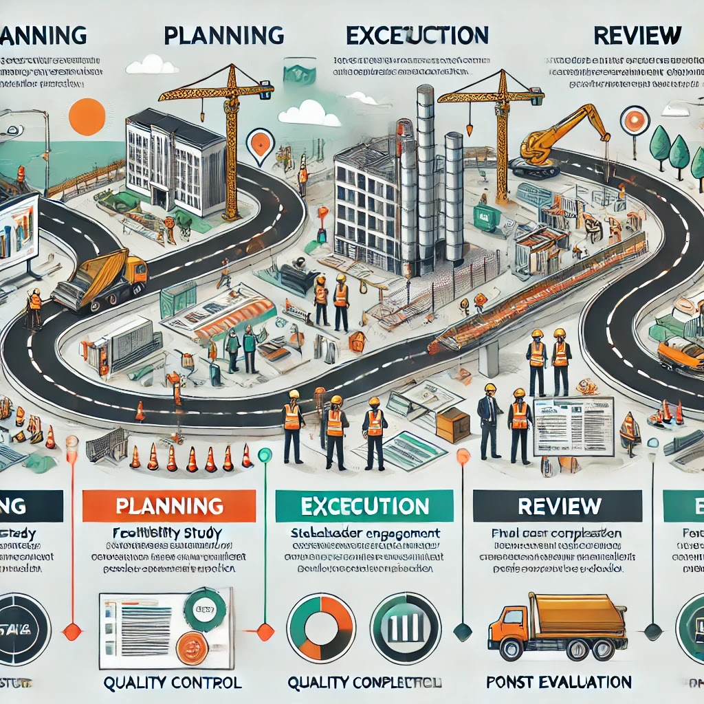 Infrastructure Construction Project Planning, Execution, and Review Final Checklist