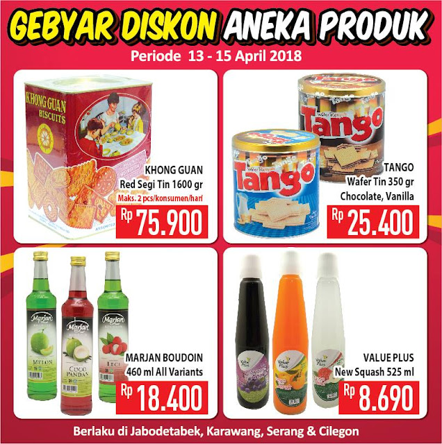 Harga Promo HYPERMART JSM Akhir Pekan 13 - 15 April 2018