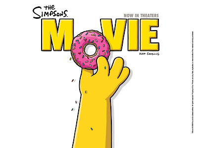 the simpsons wallpaper. Homer Doughnut Wallpaper 1024x768