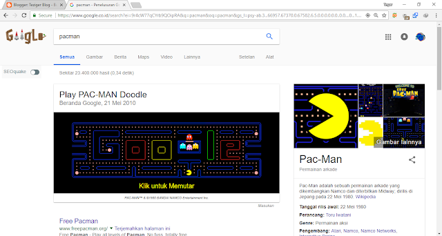  Apalagi kalau gamenya yaitu game yang sangat anggun 6 Game Tersembunyi Di Google Search (Keren Dan Unik)