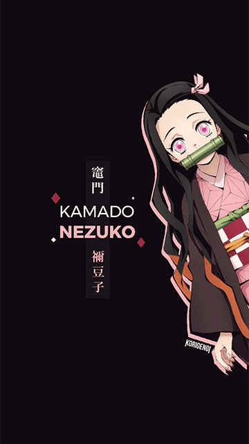 Kamado Nezuko - Kimetsu no Yaiba Wallpaper