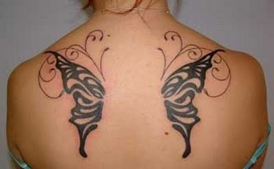 Tatouage tribal de bras papillon - Beautiful+Tribal+Butterfly+Tattoo+Design+3