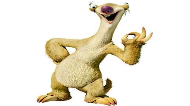 What is the Sloth called in the movie Ice Age?