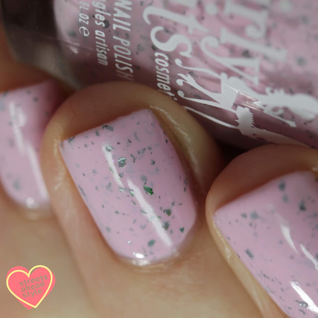 Girly Bits Blossom Sauce swatch by Streets Ahead Style