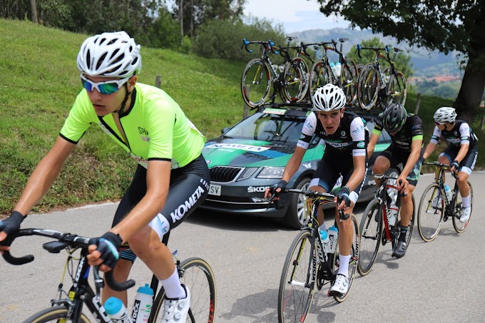 Carlos Rodríguez (Kometa Cycling Team junior), ganó la Vuelta al Besaya