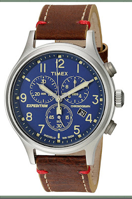 timex expedition leather strap