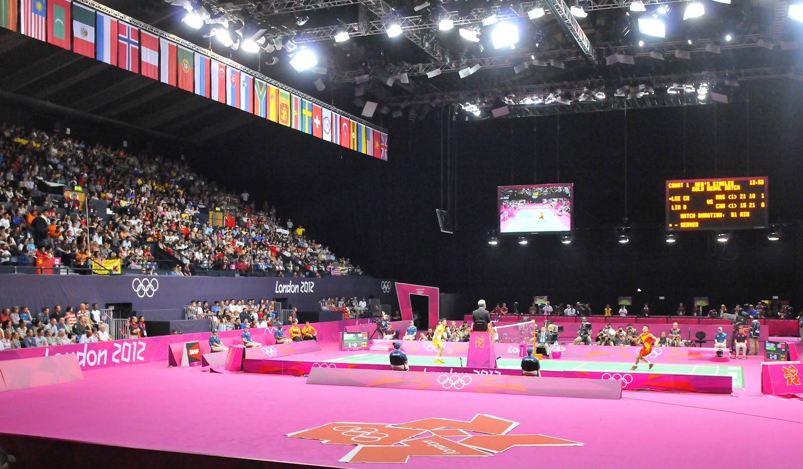 London 2012 Olympic Photo Blog: Badminton - Men's Singles ...