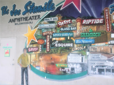 Joe Stamile Amphitheater Wall Mural in Wildwood New Jersey