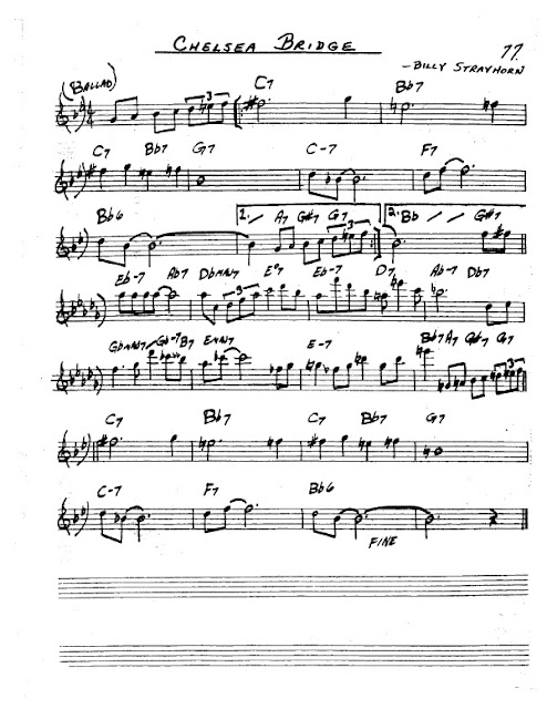 Partitura Saxofón Billy Strayhorn