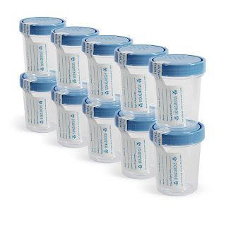 disposable specimen cup pack