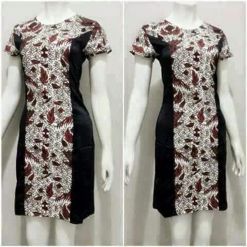  Model  Terbaru  Baju  Dress  Batik  Modern Baju  Batik  Modern 