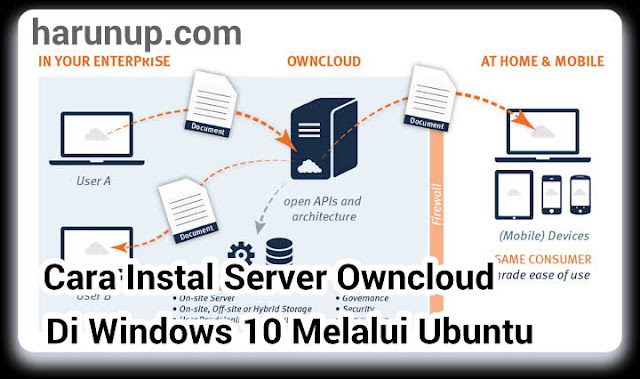 Cara Instal Server Owncloud Pada Windows 10 Melalui Ubuntu