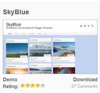 SkyBlue Template Demo