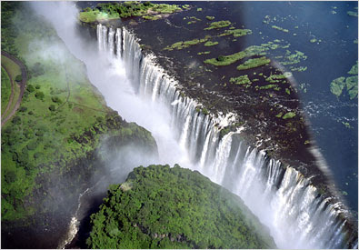 Victoria Falls Zimbabwe From Top Photo