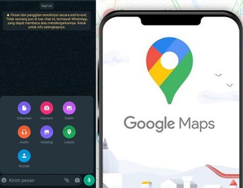 Cara Melacak No WA Dengan Google Maps