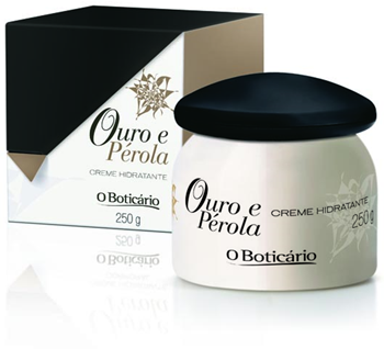 Creme hidratante Ouro e Pérola O Boticário