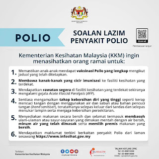 Apa itu POLIO? Siapakah Yang Berisiko Dan Bagaimana POLIO Merebak