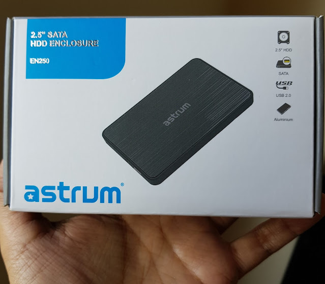 #TheLifesWayReviews #Astrum 2.5" HDD Enclosure #EN250 #ProductReview
