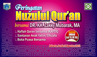 Desain foto & desain gambar: desain baleho nuzulul quran