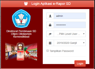 Download Aplikasi E-Raport SD Versi 1.1 (update)