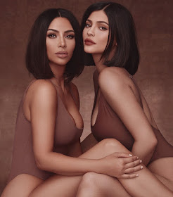 KimKardashian and Kylie Jenner in lovely promo shots for #Kkwxkyliecosmtics Collab
