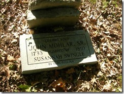 GRAVE JOHN MOULDER SUSANNAH SWINGLE BUTCHER CEMETERY MAYNARDVILLE TENNESSEE