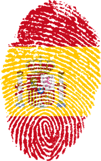 España, Bandera, Huella