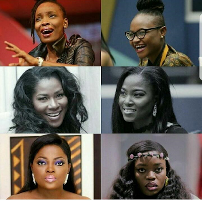 Photos of BBNaija 5 finalists and their celebrity lookalikes 