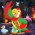 Games4King - G4K Ecstatic Pirate Parrot Escape Game