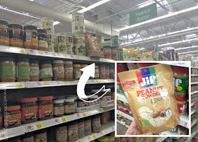 Jif Peanut Powder in store Walmart