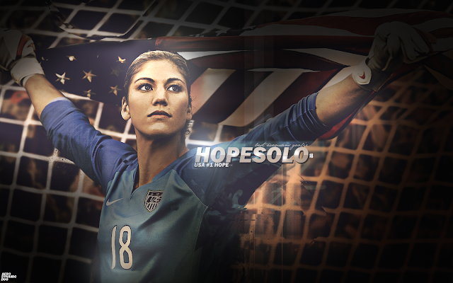 Hope Solo Beautiful Gol Keeper Wallpapers