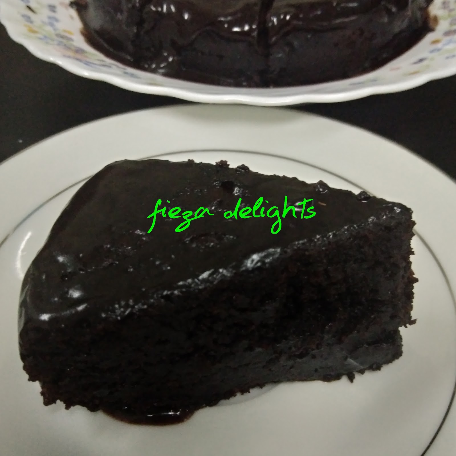 FIEZA DELIGHTS: KEK COKLAT MOIST AIR FRYER