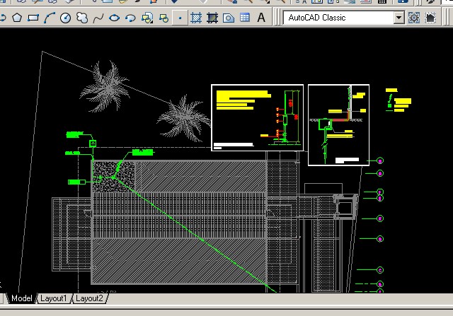 PENANGKAL PETIR KUMPULAN AUTOCAD INSTALASI PEKERJAAN 