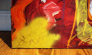 Pintura "Sublime Hero" do Sylvester Stallone