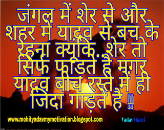 Yadav Shayri In Hindi