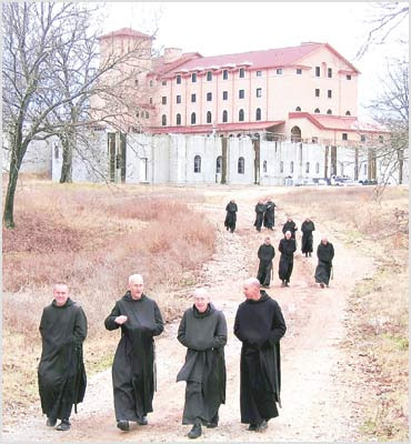 benedictine monks portrayal
