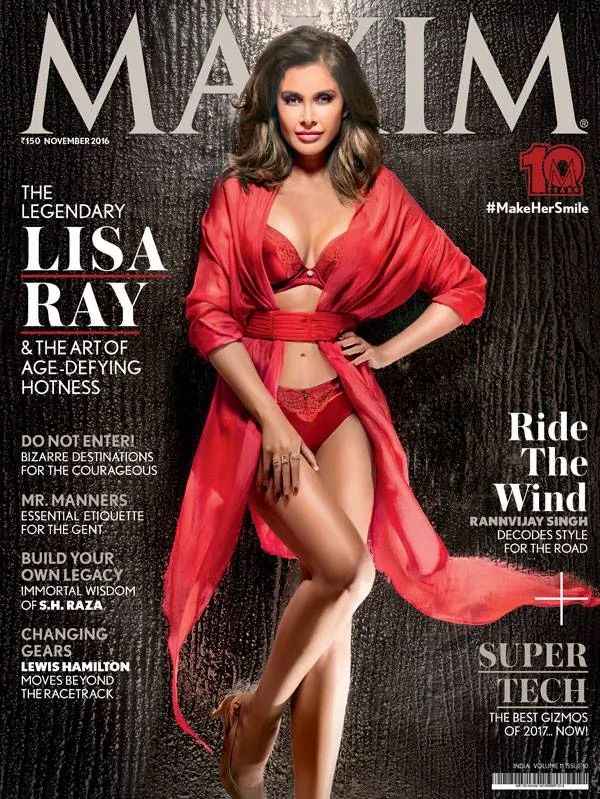 Lisa Ray red lingerie bollywood indian actress