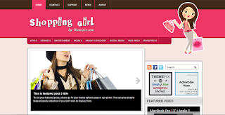 Shopping Girl Wordpress Theme