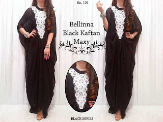 Bellina Black Kaftan