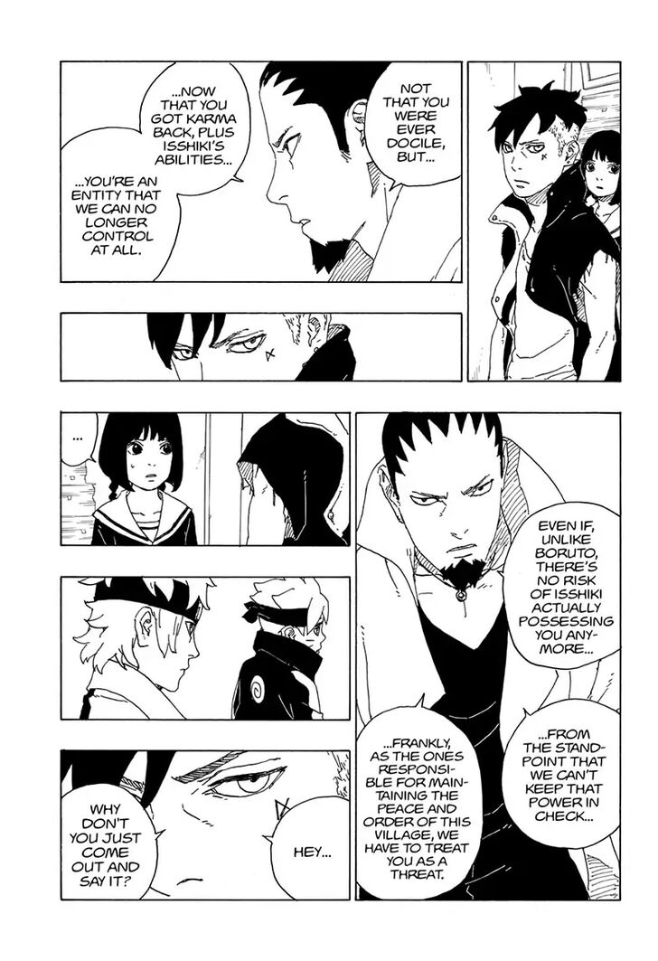 Boruto: Naruto Next Generations Chapter 80: Sasuke risks everything to help  Boruto