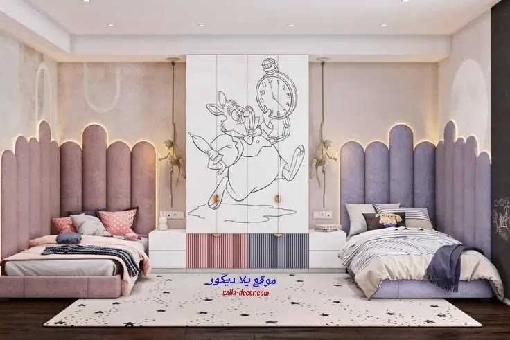 أفكار مميزة لتصميم غرف نوم أطفال عصرية