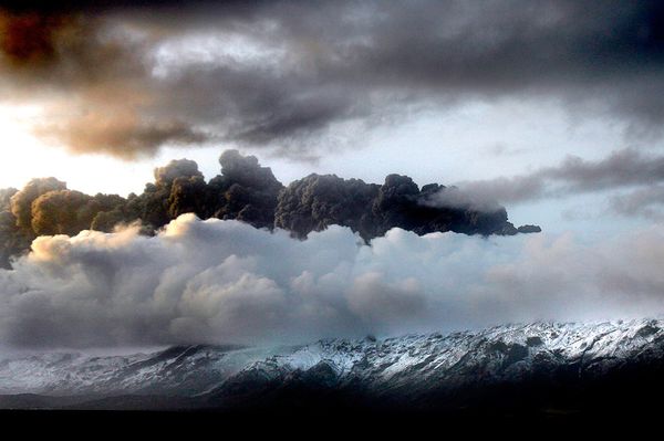 national geographic iceland volcano lightning. from National Geographic