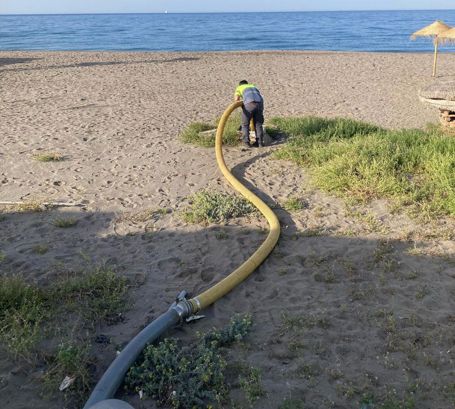 limpieza mantenimiento alcantarillado Roquetas de Mar
