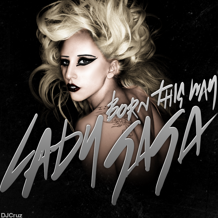 lady gaga born this way cover art. 2011 lady gaga born this way